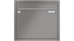 Leabox Briefkastenanlage Unterputz, Alu - Putzabdeckrahmen, Kastenformat 370x330x100mm, 1-teilig